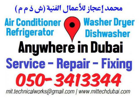 Service Center in Dubai For Ac Fridge Washing Machine Fixing