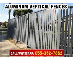 Aluminium Slatted Fences in Uae | Aluminium Wall Boundary Fences.