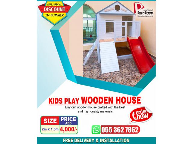 Wooden Kids Play House Manufacturer and Suppliers in Uae.