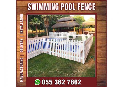 White Picket Fences Suppliers in Uae | Wall Boundary Privacy Fences.