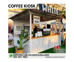 Coffee Kiosk for Events in Uae | 3D Kiosk Design Service in Uae | Kiosk Manufacturer.