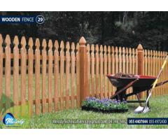 Garden Privacy Fence Dubai | Wooden Fence | Picket Fence In Dubai