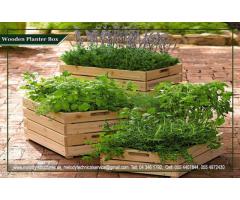 Wooden Planter Box in Dubai | Outdoor Planter Box in UAE