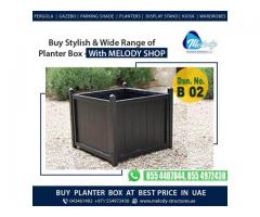Planter Box Suppliers in Dubai | Wooden Planter Box | Garden Planter Box UAE