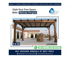 WPC Pergola in Dubai | Wooden Pergola in UAE