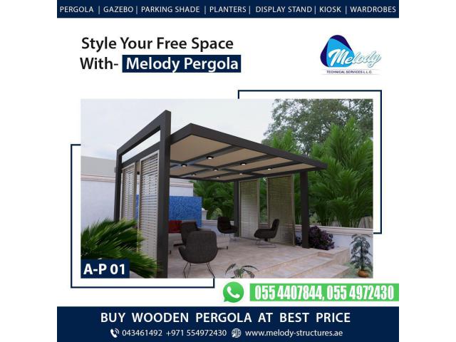 WPC Pergola in Dubai | Wooden Pergola in UAE