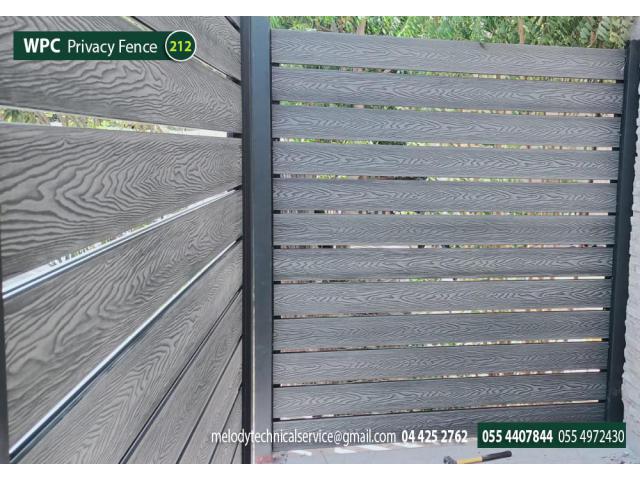 WPC Fence in Dubai | WPC Fence installation in UAE
