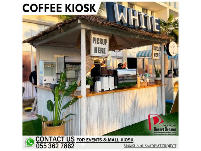 Rental Kiosk in Uae | Events Kiosk | Coffee Kiosk | Abu Dhabi | Dubai.