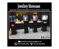 Jewelry Display Showcases in Dubai | Rental Jewelry Display in UAE