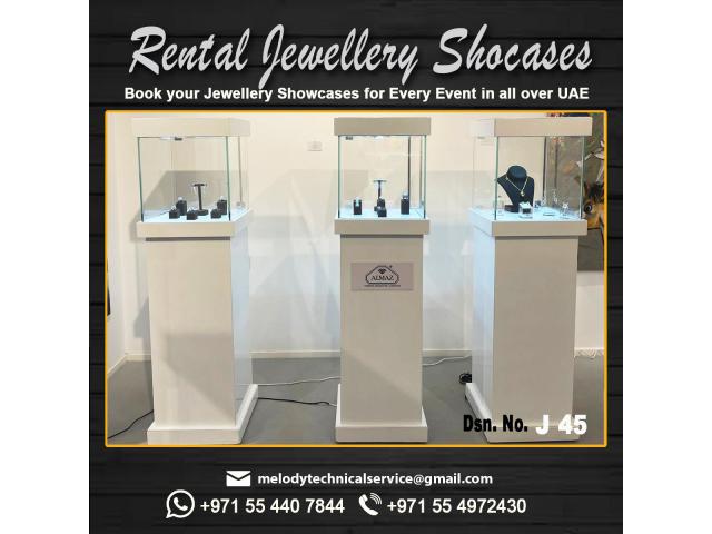 Jewelry Display Showcases in Dubai | Rental Jewelry Display in UAE