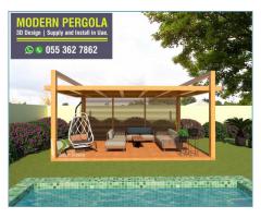 Modern Design Pergola in Uae | Arabian Ranches | Garden Pergola in Uae.