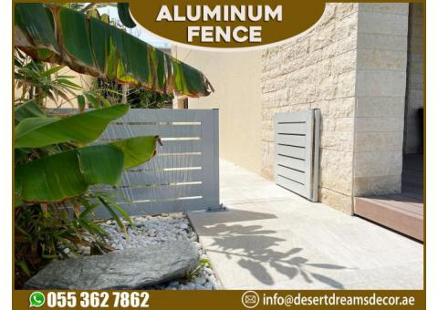 Aluminum Privacy Fences Dubai | Arabian Ranches Community | Wall Mounted Fences.