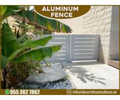 Aluminum Privacy Fences Dubai | Arabian Ranches Community | Wall Mounted Fences.