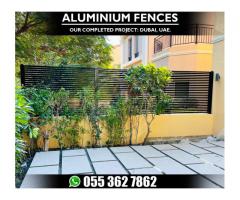 Aluminum Privacy Fences Dubai | Arabian Ranches Community | Wall Mounted Fences.