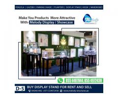 Wooden Display Stand in Dubai | Rental Jewelry Showcase | Jewelry Display Suppliers