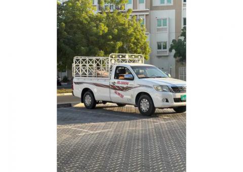 Pickup truck for rent in al jaddaf 0555686683