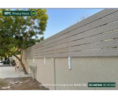 WPC Fence in Abu Dhabi | WPC Privacy Fence Suppliers in Abu Dhabi