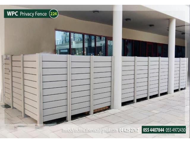 WPC Fence in Abu Dhabi | WPC Privacy Fence Suppliers in Abu Dhabi