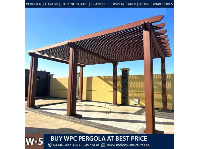 Pergola in Dubai | WPC Pergola in UAE | Pergola Company in Dubai
