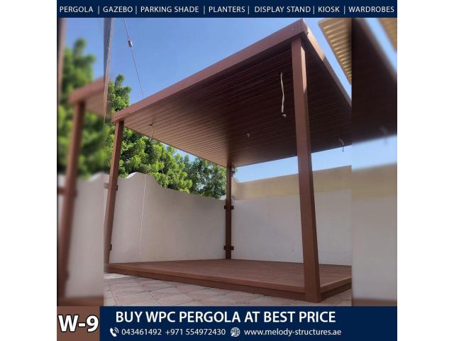 Pergola in Dubai | WPC Pergola in UAE | Pergola Company in Dubai