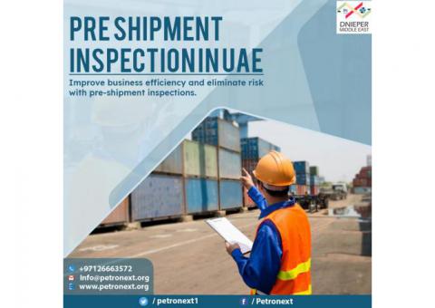 Pre Shipment Inspection In UAE