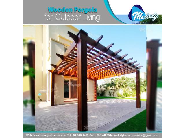 Pergola Contractor company in Dubai Abu Dhabi | Pergola Manufacturer in UAE