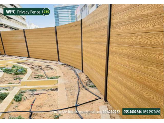 WPC Fence Suppliers in Dubai Abu Dhabi | Privacy Fence in Sharjah UAE