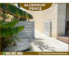 Aluminum Privacy Fences Uae | Aluminum Slatted Fences | Abu Dhabi.