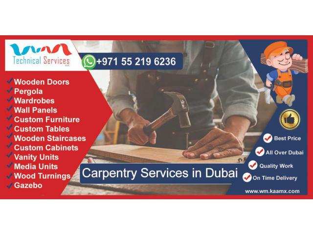 Cabinets, Wardrobe, Carpentry work, Joinery Work in Dubai, CALL 055 2196 236