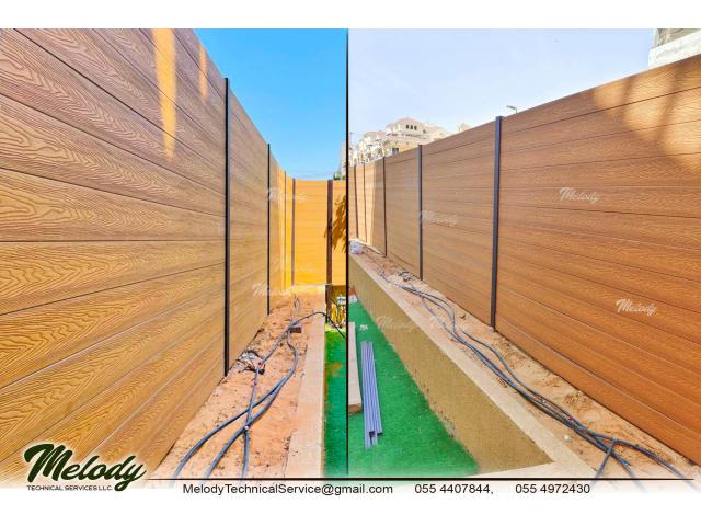 Get High Quality Fence in Dubai | WPC Fence | Wooden Fence
