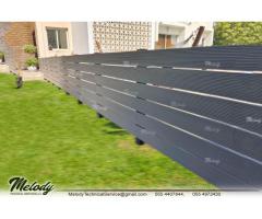 Shop Amazing Wooden & WPC Fence at Melody - Dubai