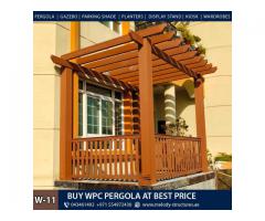 Buy WPC Pergola in Dubai | WPC Pergola Suppliers | WPC Pergola Company UAE