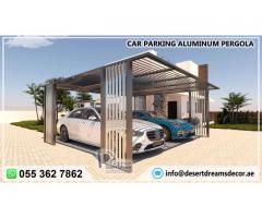 Vehicle Parking Aluminum Pergola in Uae | Cheapest Price.