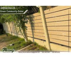 Garden Privacy Fence | Wooden Fence in Dubai | Picket Fence in UAE