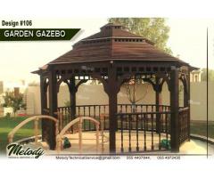 Wooden Gazebo in Dubai | Customize Gazebo Manufacture in UAE