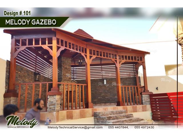 Wooden Gazebo in Dubai | Customize Gazebo Manufacture in UAE