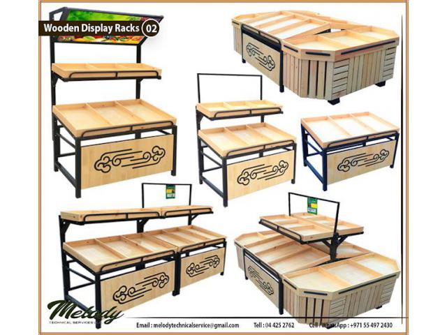 Wooden Bakery Racks In Dubai | Bakery Display Racks Suppliers in UAE