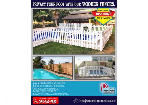 Supply and Install Wooden Fences in Uae | Call or Whatsapp 055 362 7862.