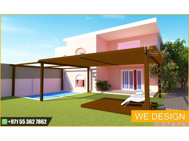 Design, Build and Install Wooden Pergola in Uae | Best Quality Material | Weather Proof Polished.