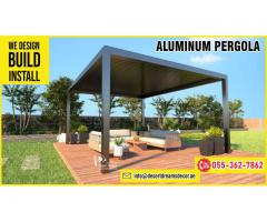 Aluminum Pergola All Cities in Uae | Design | Build and Install Aluminum Pergola.
