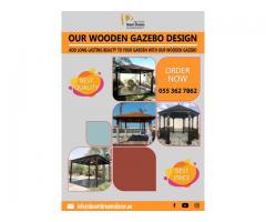 Supply and Install Wooden Gazebo All Cities in Uae | Lowest Prices.