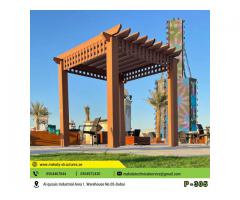 Patio Wooden Pergola | Pergola With Decking Dubai | Pergola Suppliers