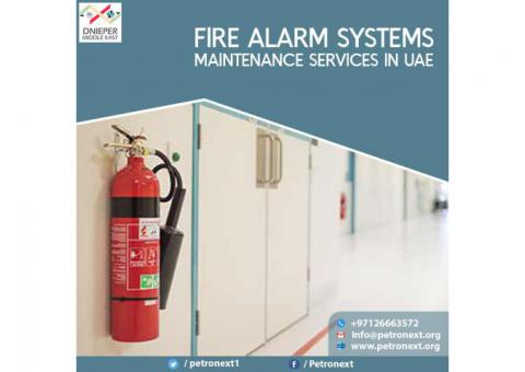 Fire Alarm Systems Maintenance Services In UAE