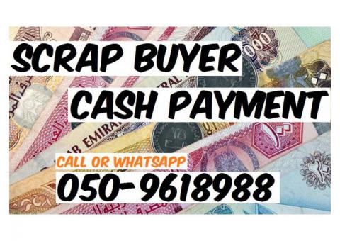 Scrap Buyer in Dubai Silicon Oasis Area 050-9618988