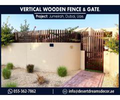 Free Standing Wooden Fences in Uae | Rainbow Colors Fences | White Color Fences | Dubai.