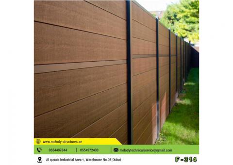 Privacy Fence Suppliers in Dubai | Wooden Fence | Garden Fence UAE