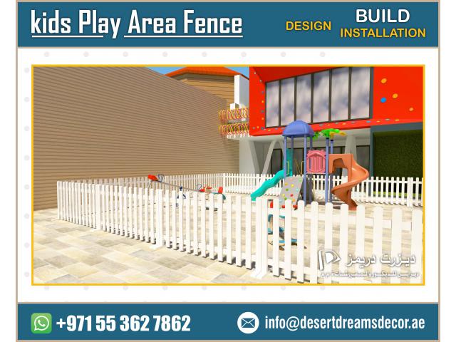 Wall Mounted Slatted Fences in Uae | Wooden Privacy Fence and Gates | Dubai.