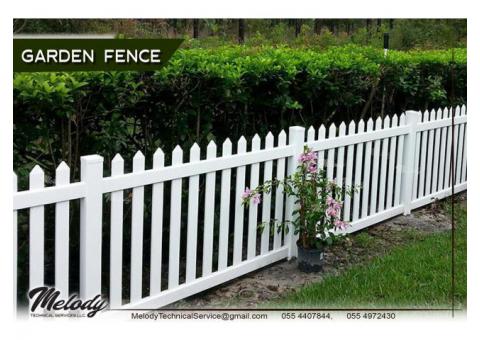 WPC Fence Suppliers UAE | Picket Fence in Dubai | Garden Fencing