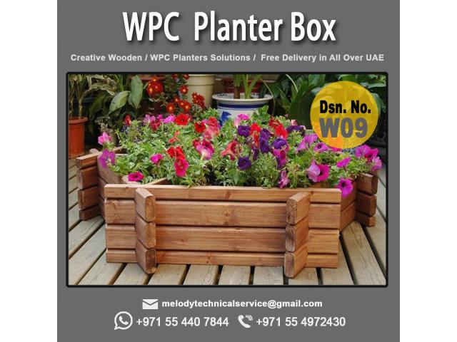 Wooden Planter Box in Dubai, Planter Box manufacturer in Dubai UAE
