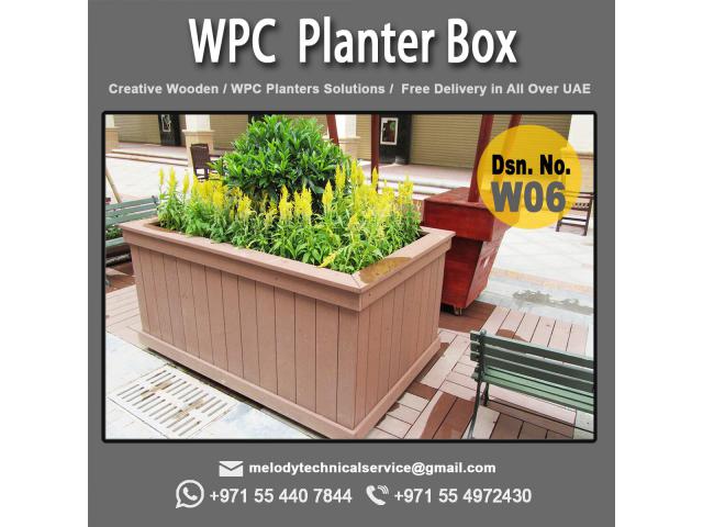 Wooden Planter Box in Dubai, Planter Box manufacturer in Dubai UAE